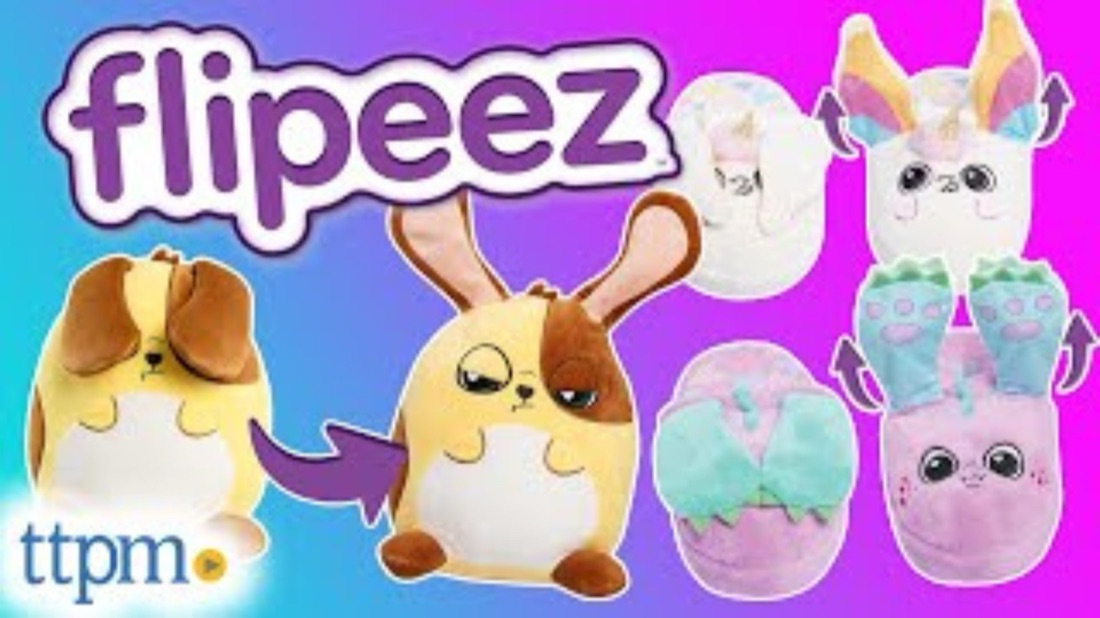 Flipeez animated slipper characters in colorful key art